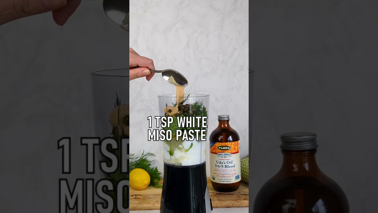 Udo's Green Goddess Pasta Salad Recipe #greengoddess #pastasaladrecipe #cookingathome  #udosoil