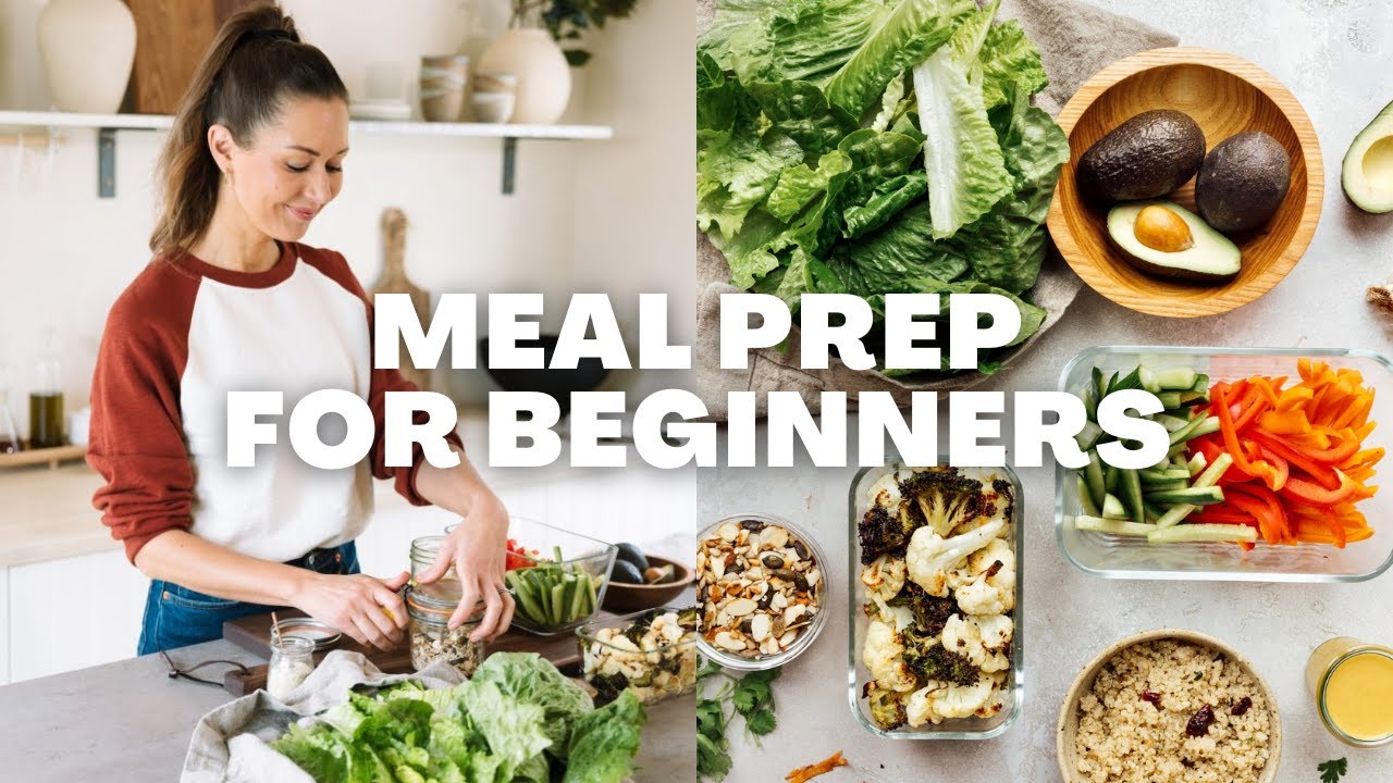 Simple Sunday Meal Prep | 5 "Building Block" Recipes for Healthy Meals All Week