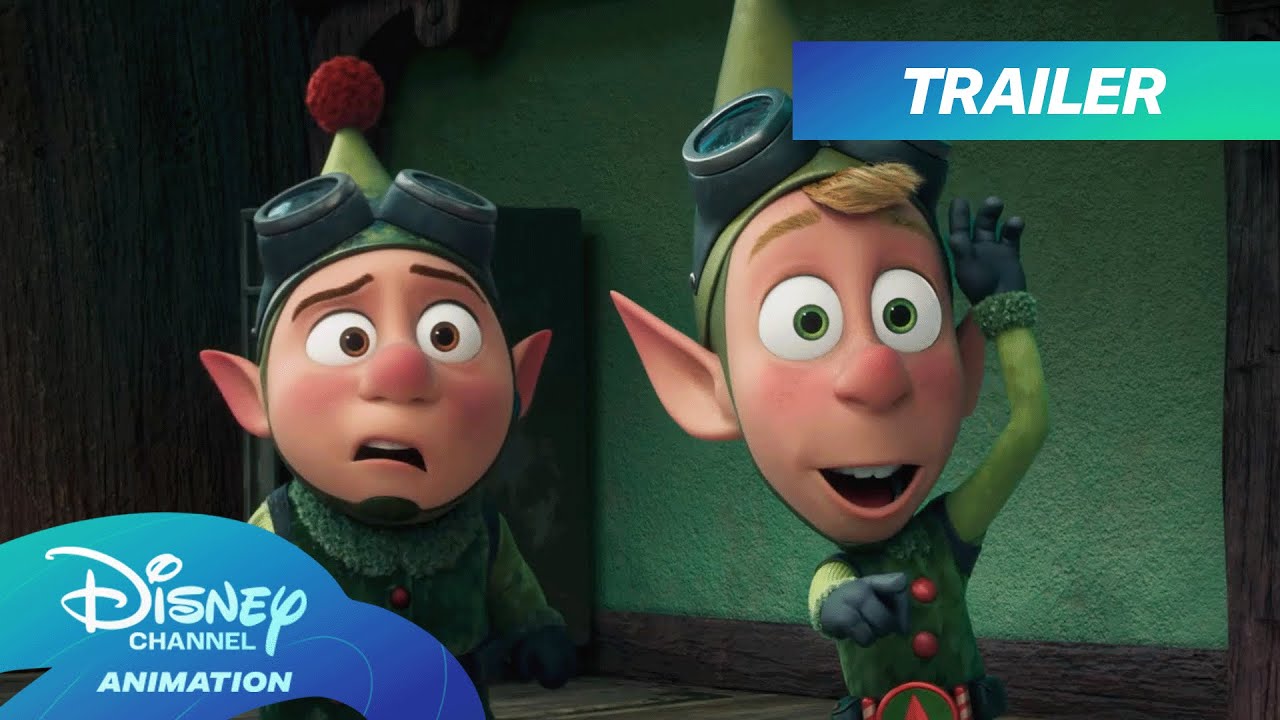 Prep & Landing: The Snowball Protocol Trailer 🎄 | @disneychannelanimation  ​