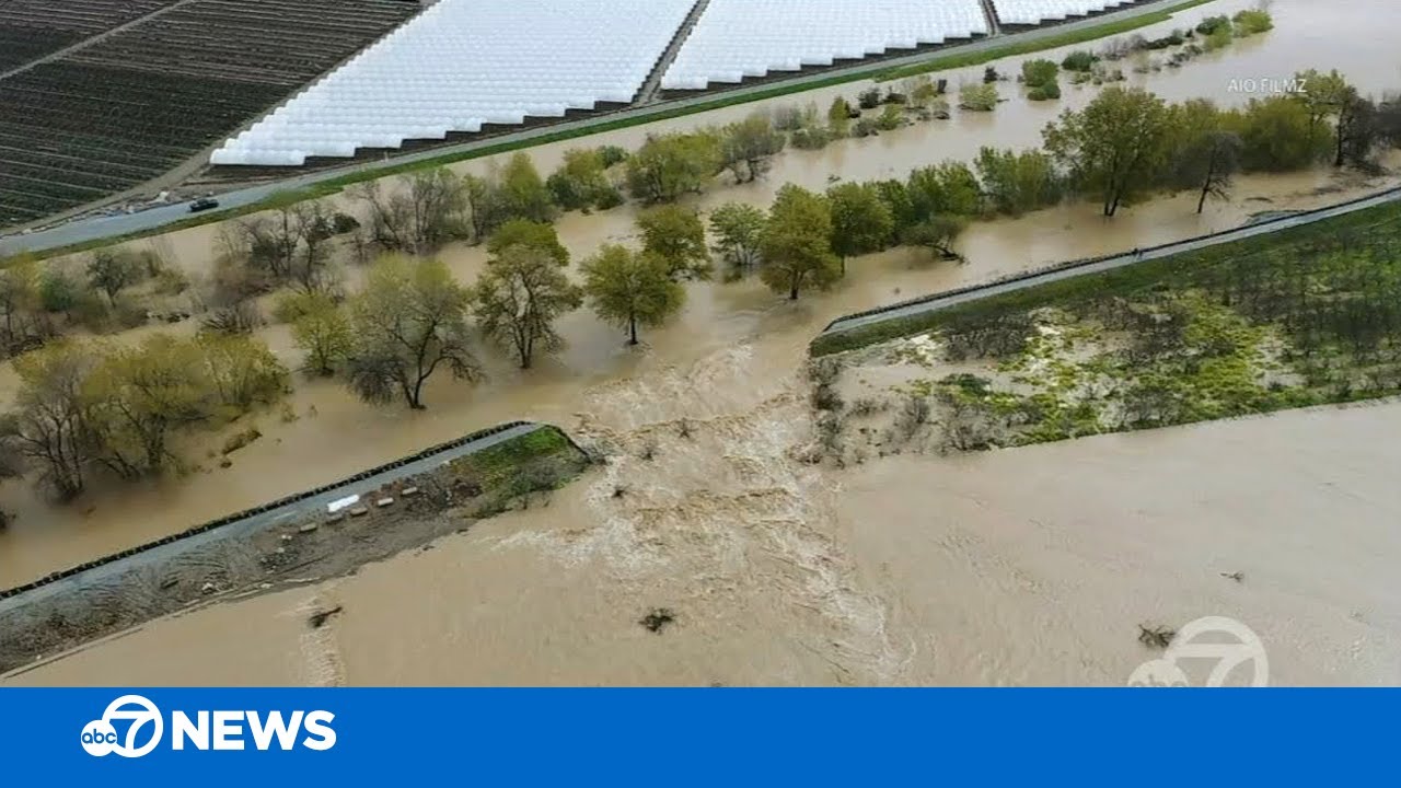 Pajaro River breach leaves town in Monterey County underwater, residents asked not to drink water