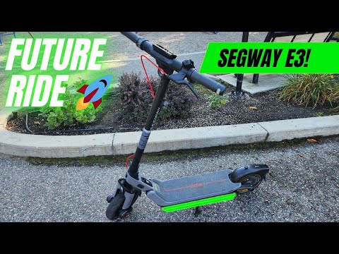 Segway Ninebot E3 Electric Scooter Overview | Features, Lights, Suspension & More
