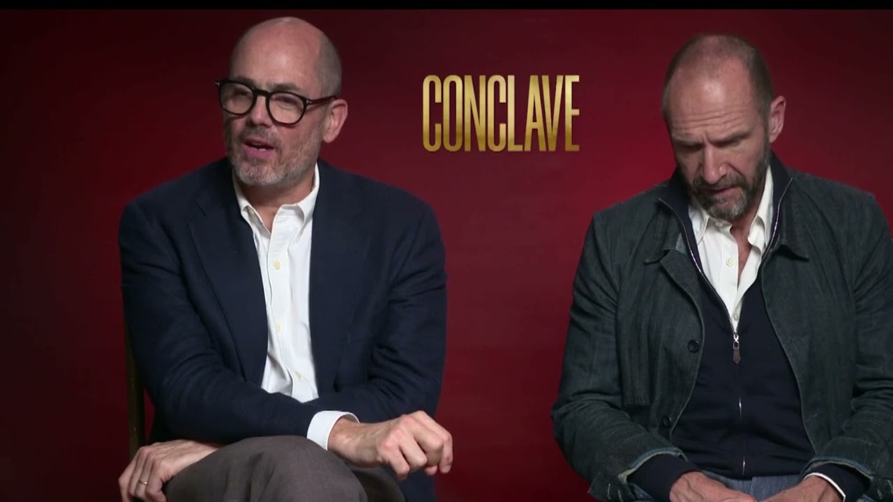Conclave interviews with Ralph Fiennes and director Edward Berger