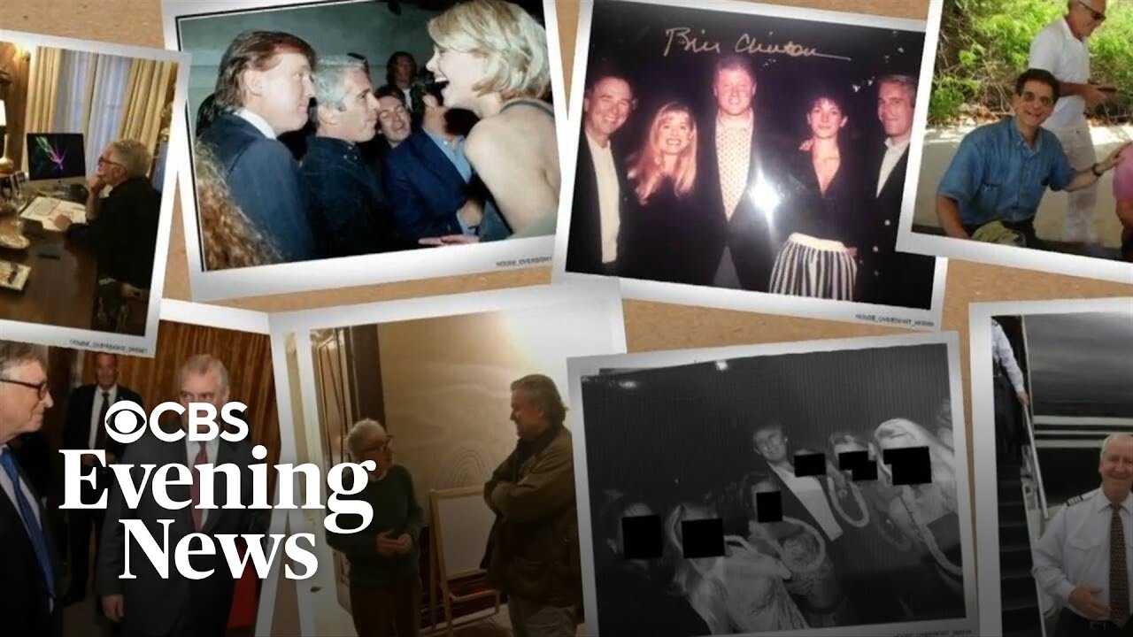 Trump, Clinton seen in new batch of Epstein photos released by House Democrats