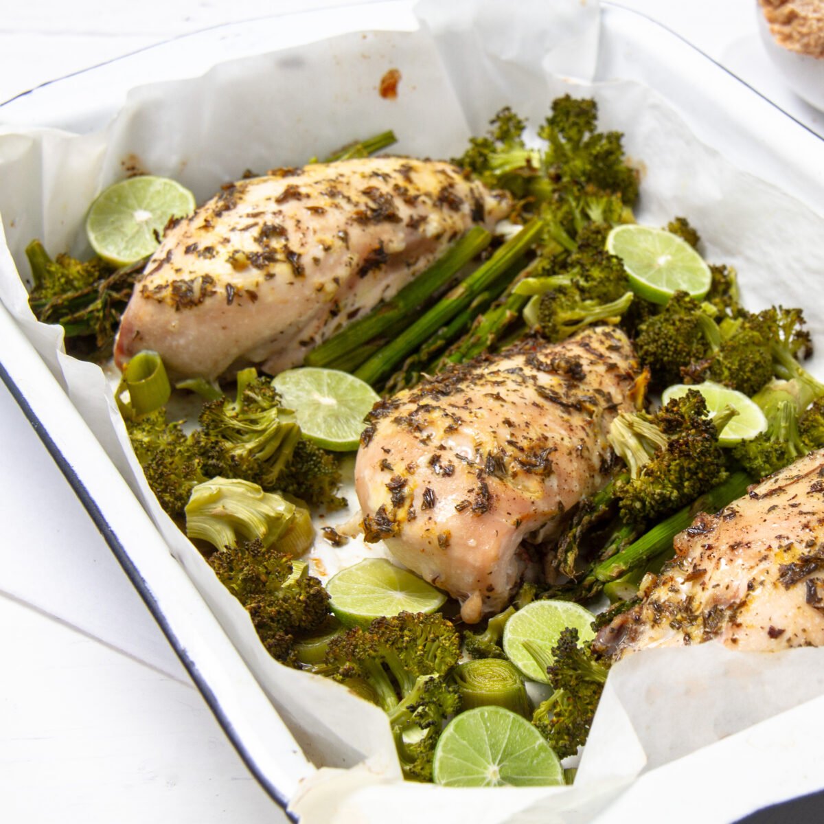 Tarragon Rooster with Asparagus – Drizzle Me Skinny!