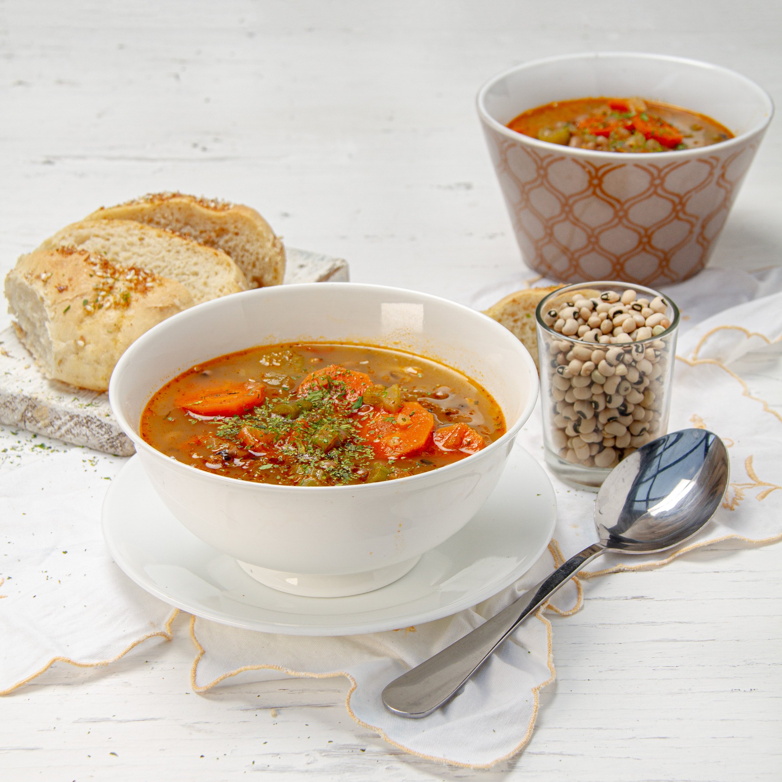 Black Eyed Pea Soup  – Drizzle Me Skinny!