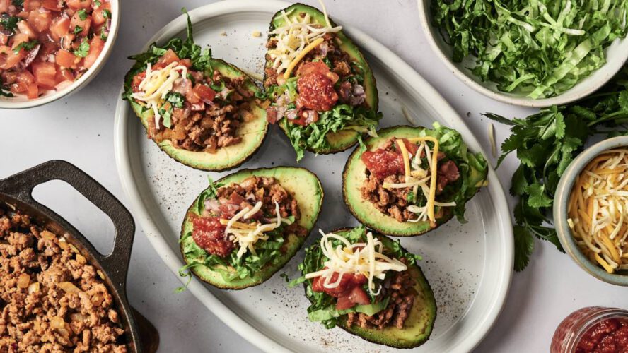 Tacoavocados (Taco-Stuffed Avocados) – Slender Kitchen