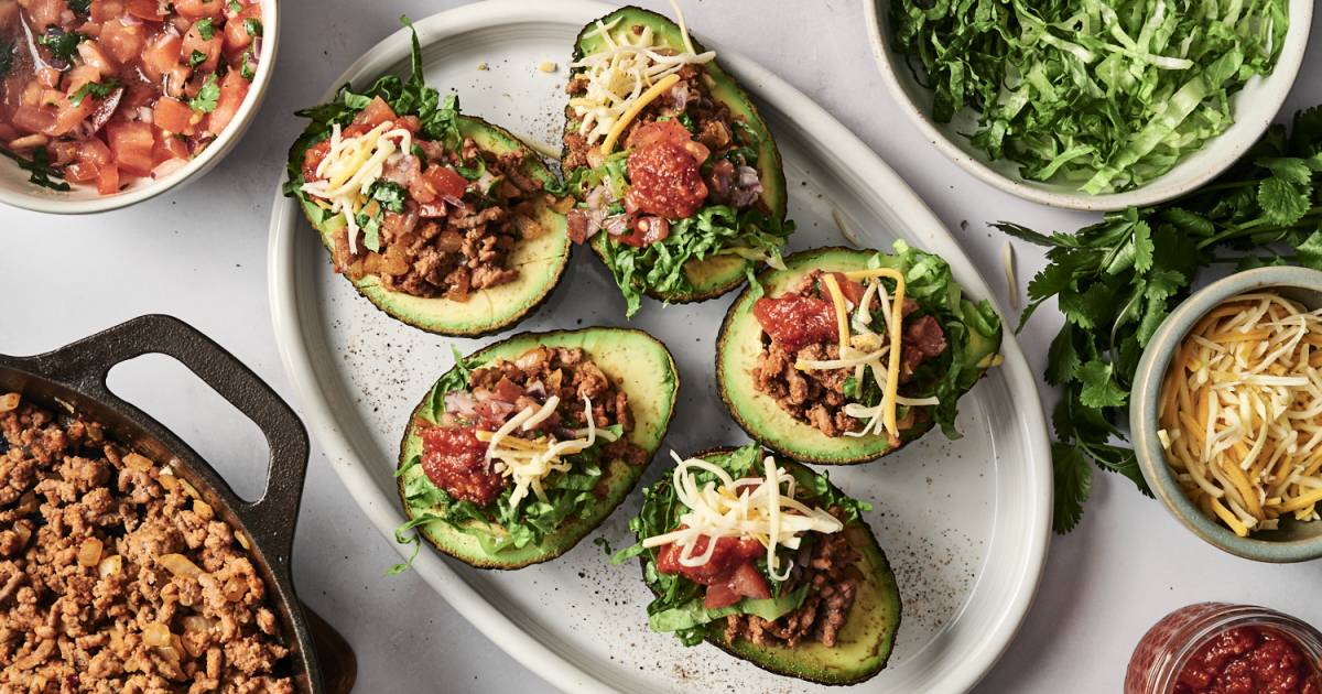 Tacoavocados (Taco-Stuffed Avocados) – Slender Kitchen