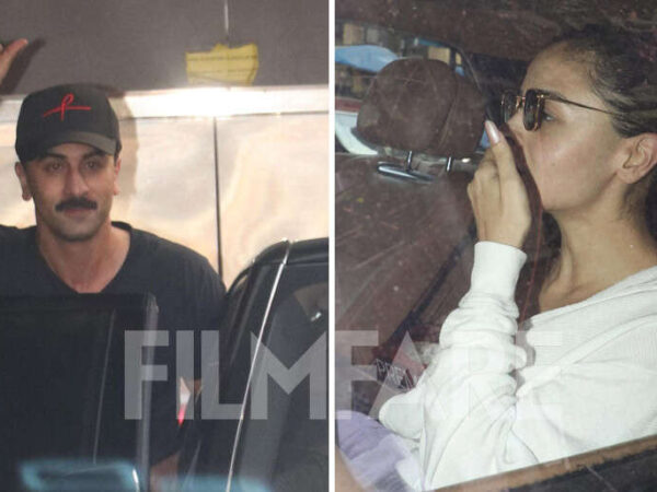 Footage: Alia Bhatt And Ranbir Kapoor Clicked In The Metropolis