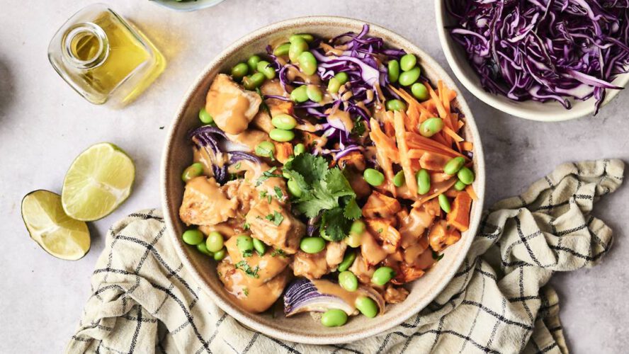Excessive Protein Hen Buddha Bowl