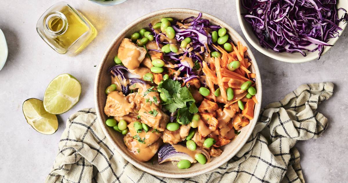Excessive Protein Hen Buddha Bowl