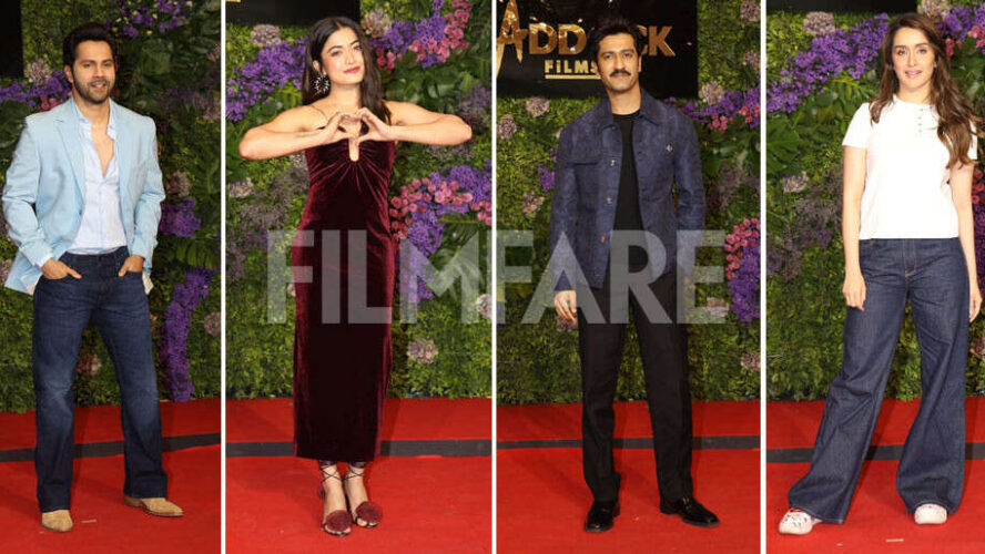 Pics: Rashmika Mandanna, Shraddha Kapoor & extra Attend Maddock’s Bash