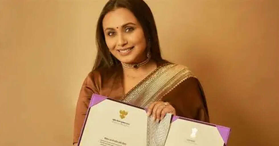 Rani Mukerji Reveals Her Daughter Was Heartbroken As She Could not Attend The Nationwide Awards