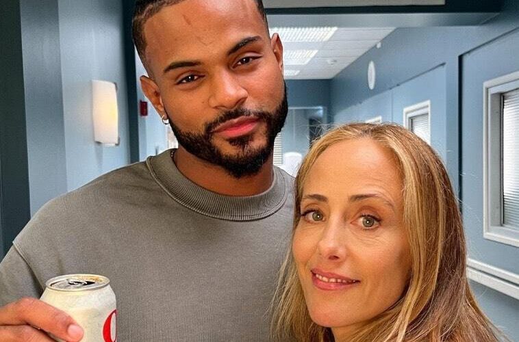 Kim Raver And Trevor Jackson Share Hilarious Behind-The-Scenes Second From Gray’s Anatomy Set