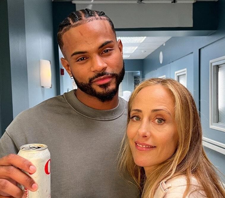 Kim Raver And Trevor Jackson Share Hilarious Behind-The-Scenes Moment From Grey’s Anatomy Set