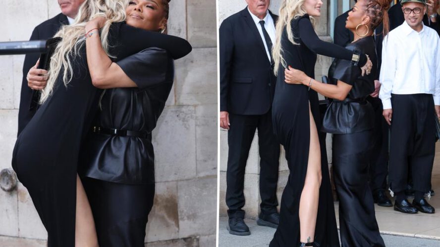 Paris and Janet Jackson reunite at Paris vogue week