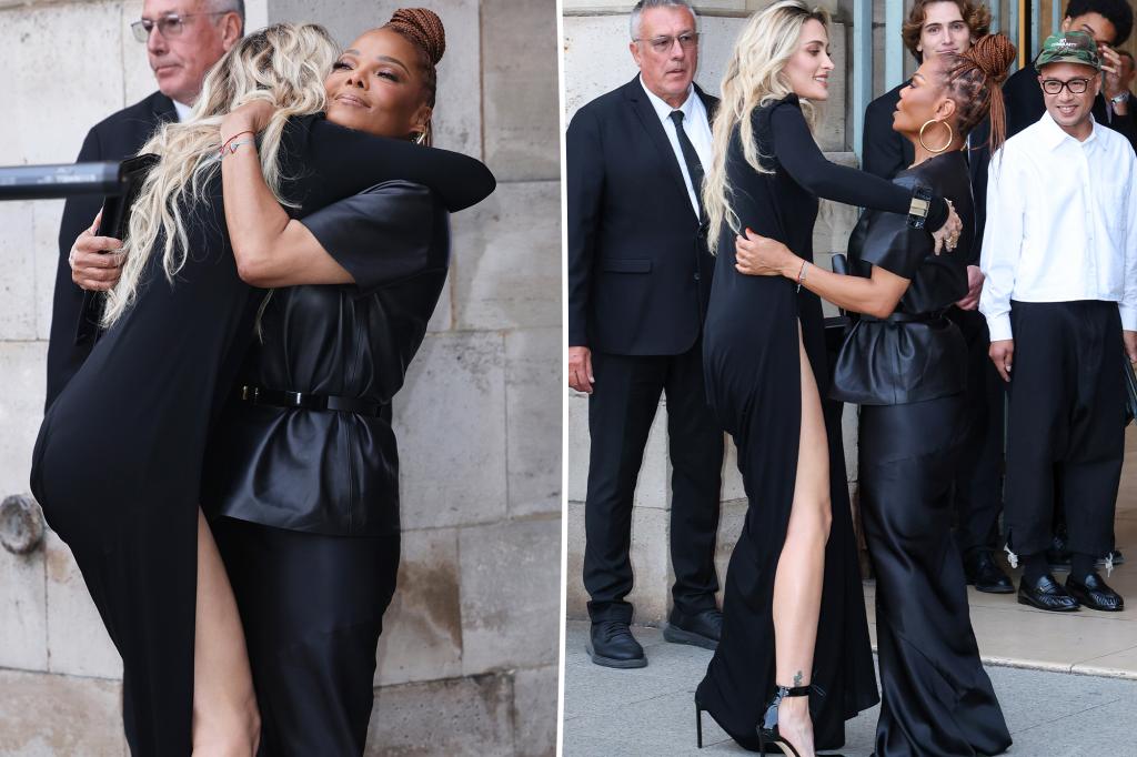 Paris and Janet Jackson reunite at Paris vogue week