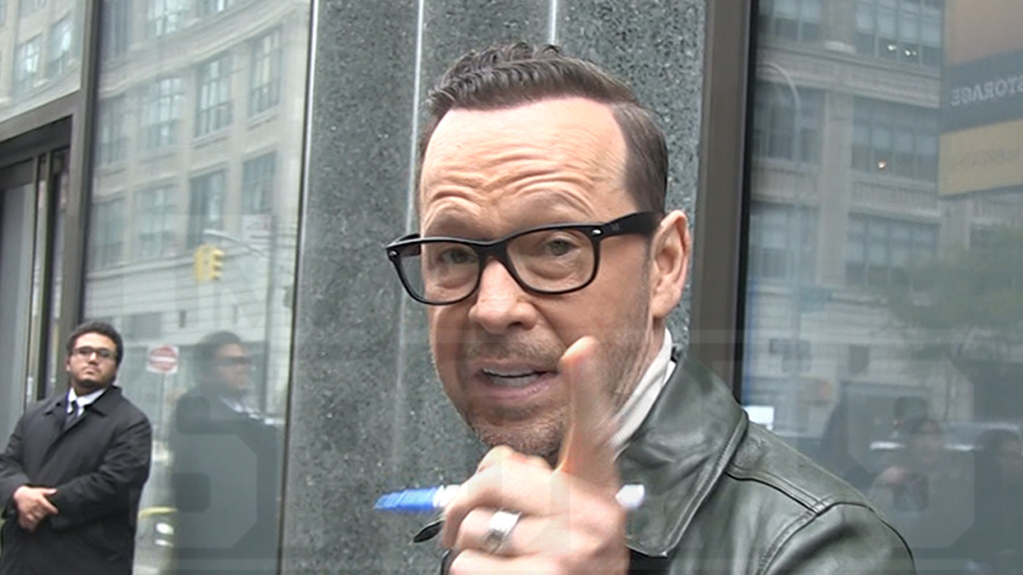 Donnie Wahlberg Says Drake Maye, Patriots Protection Give Him Tremendous Bowl Hopes