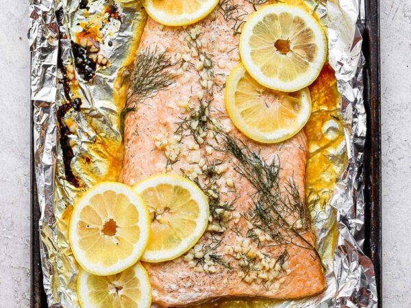 Straightforward Oven-Baked Salmon Recipe in Foil- Match Foodie Finds