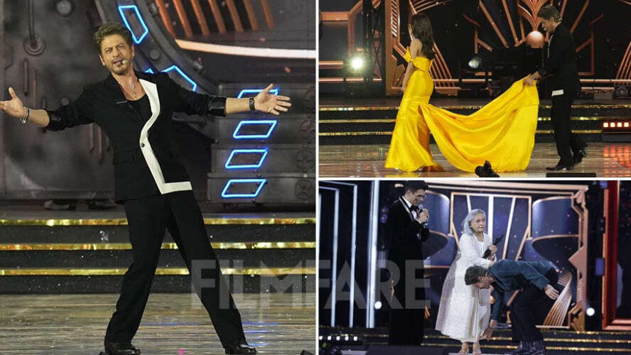 Finest pics of Shah Rukh Khan from seventieth Hyundai Filmfare Awards 2025 with Gujarat Tourism