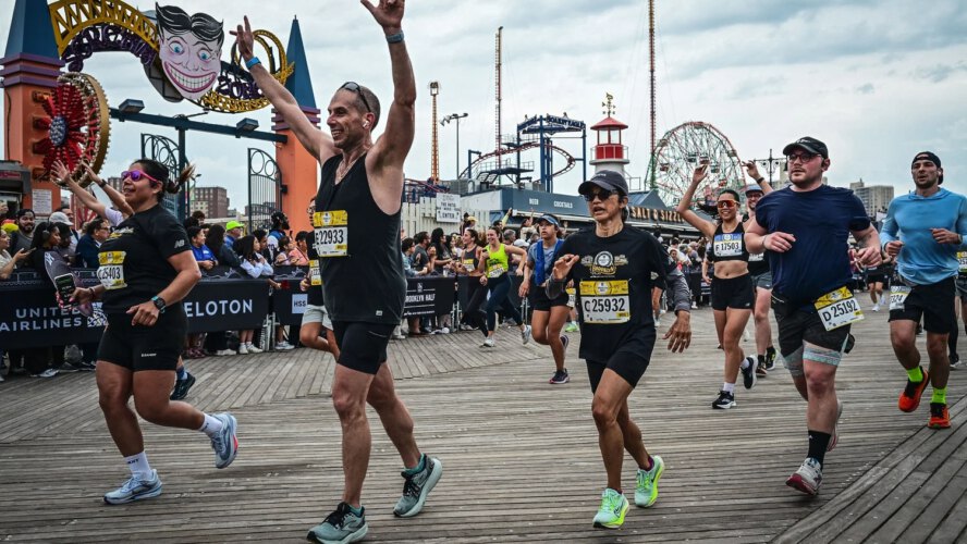 What does midway there imply?  An replace on my working journey.