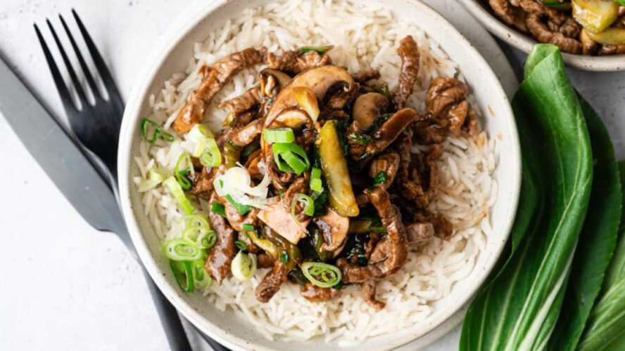 Beef and Bok Choy Stir Fry {Prepared in 20 Minutes!}