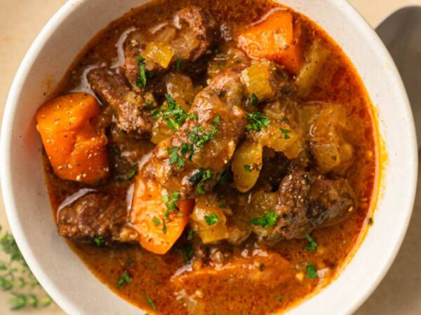 Wholesome Immediate Pot Beef Stew (or Gradual Cooker) {Gradual Cooker Choice!}