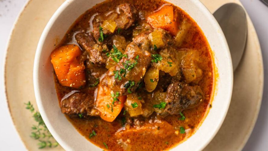 Wholesome Immediate Pot Beef Stew (or Gradual Cooker) {Gradual Cooker Choice!}