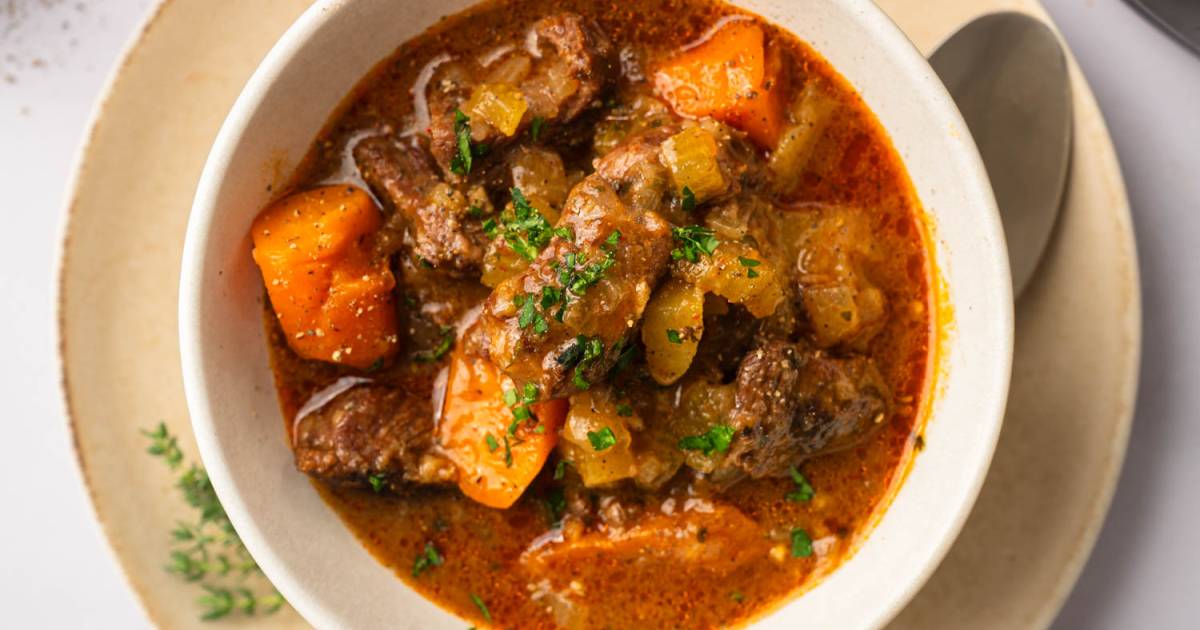 Wholesome Immediate Pot Beef Stew (or Gradual Cooker) {Gradual Cooker Choice!}