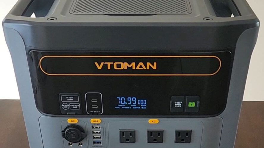 How We Truly Use our VTOMAN Energy Station When the Energy Goes Out