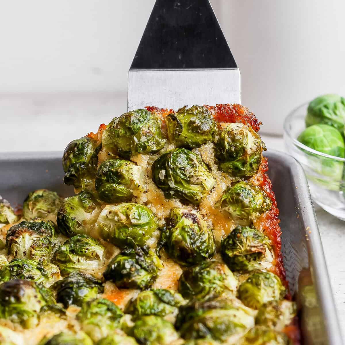 Parmesan Crusted Brussels Sprouts – Match Foodie Finds