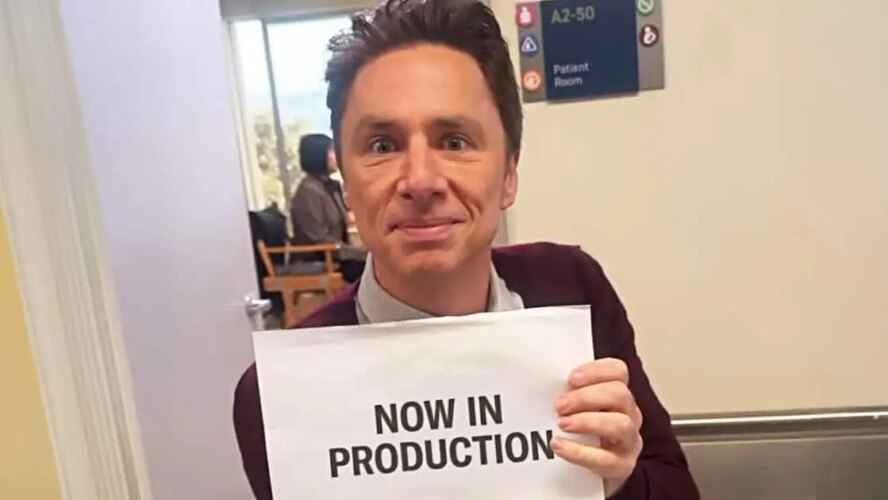Scrubs revival video confirms manufacturing has begun
