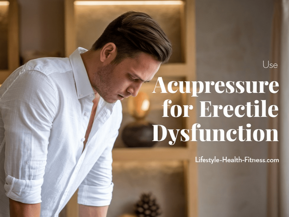 Use acupressure for erectile dysfunction for greatest outcomes