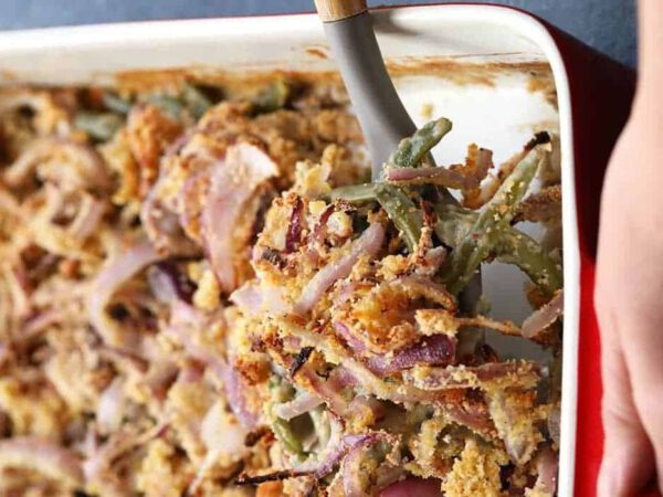 Wholesome Inexperienced Bean Casserole (from scratch!)