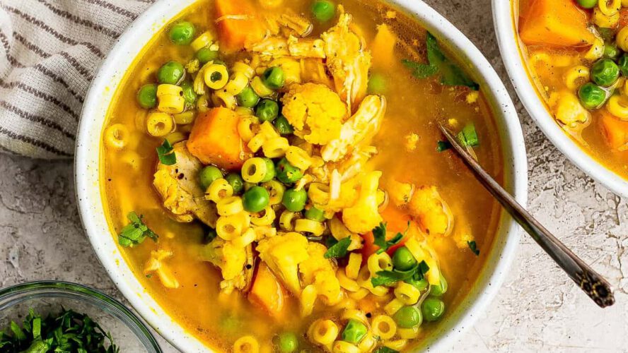 Cozy Immunity Soup With Nourishing Substances