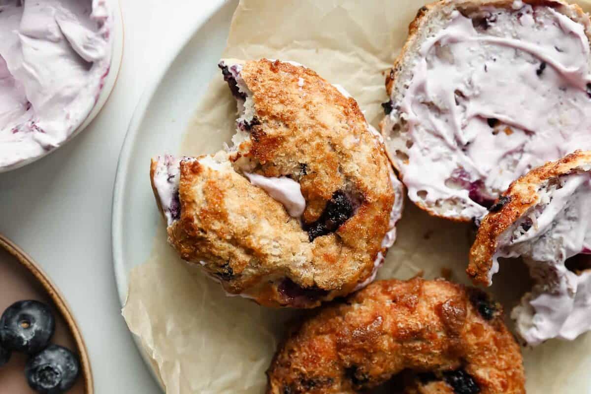 Blueberry Crunch Protein Bagels – Match Foodie Finds