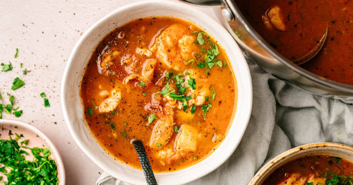 Fish and Shrimp Stew {Cozy, Taste Packed & Naturally Low Carb!}