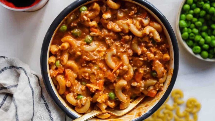 Cottage Cheese Hamburger Helper – Match Foodie Finds