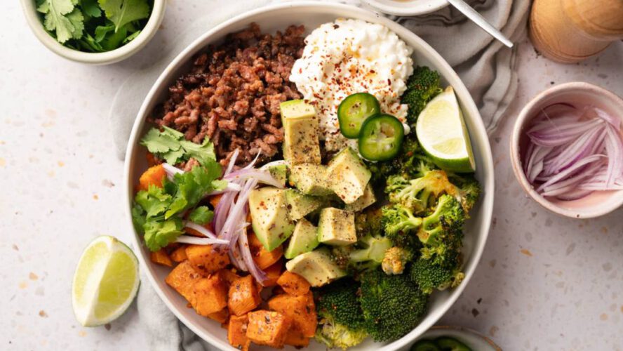 Viral Candy Potato Beef Bowls {Excessive-Protein, Meal Prep Pleasant}