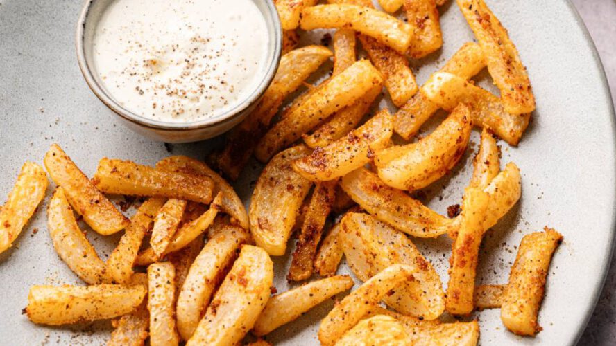 Crispy Turnip Fries – {Low Carb, Oven-Baked & Tremendous Dippable}