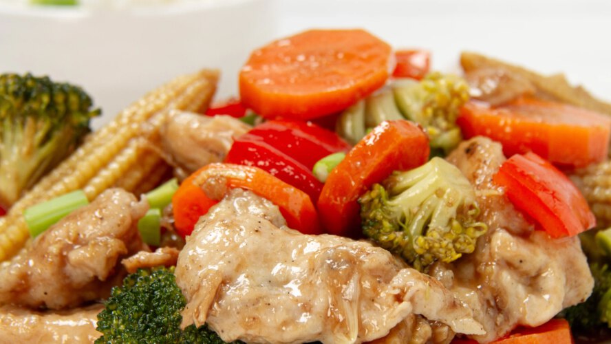 Wholesome Rooster Stir Fry – Drizzle Me Skinny!