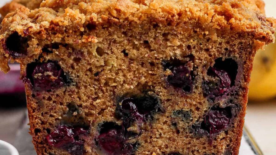 Blueberry Banana Bread – Match Foodie Finds