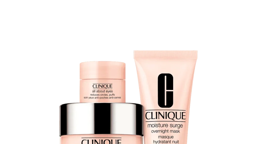 Clinique Bedtime Skincare Units for Glowing Pores and skin