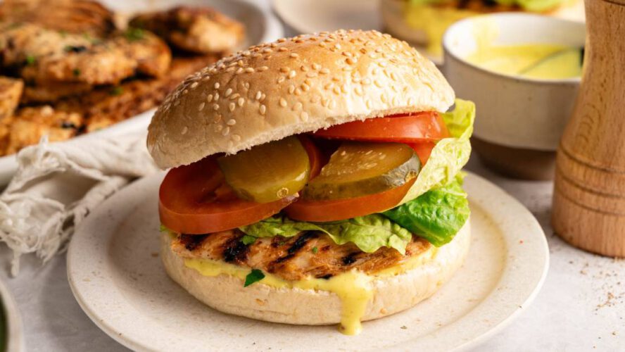 Copycat Chick-fil-A Grilled Hen Sandwich