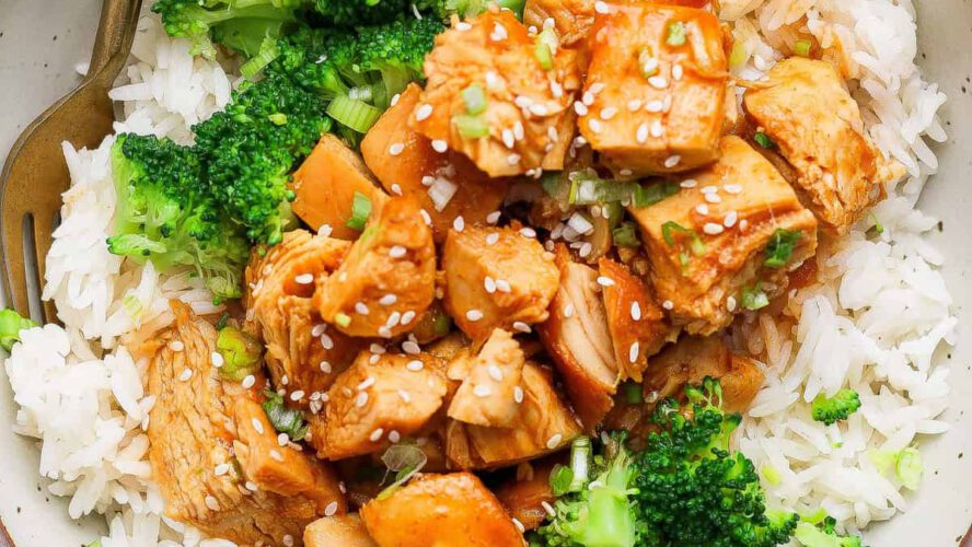 Sluggish Cooker Honey Sriracha Rooster