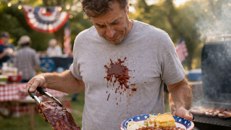 Find out how to Get BBQ Sauce Out of Garments (It is 4 Stains, Not One)