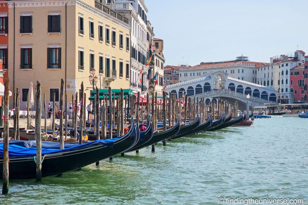 Venice Itinerary 2 days Gondolas by Laurence Norah