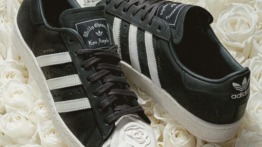 The Adidas Shell Toe Will get A Romantic Twist By Willy Chavarria