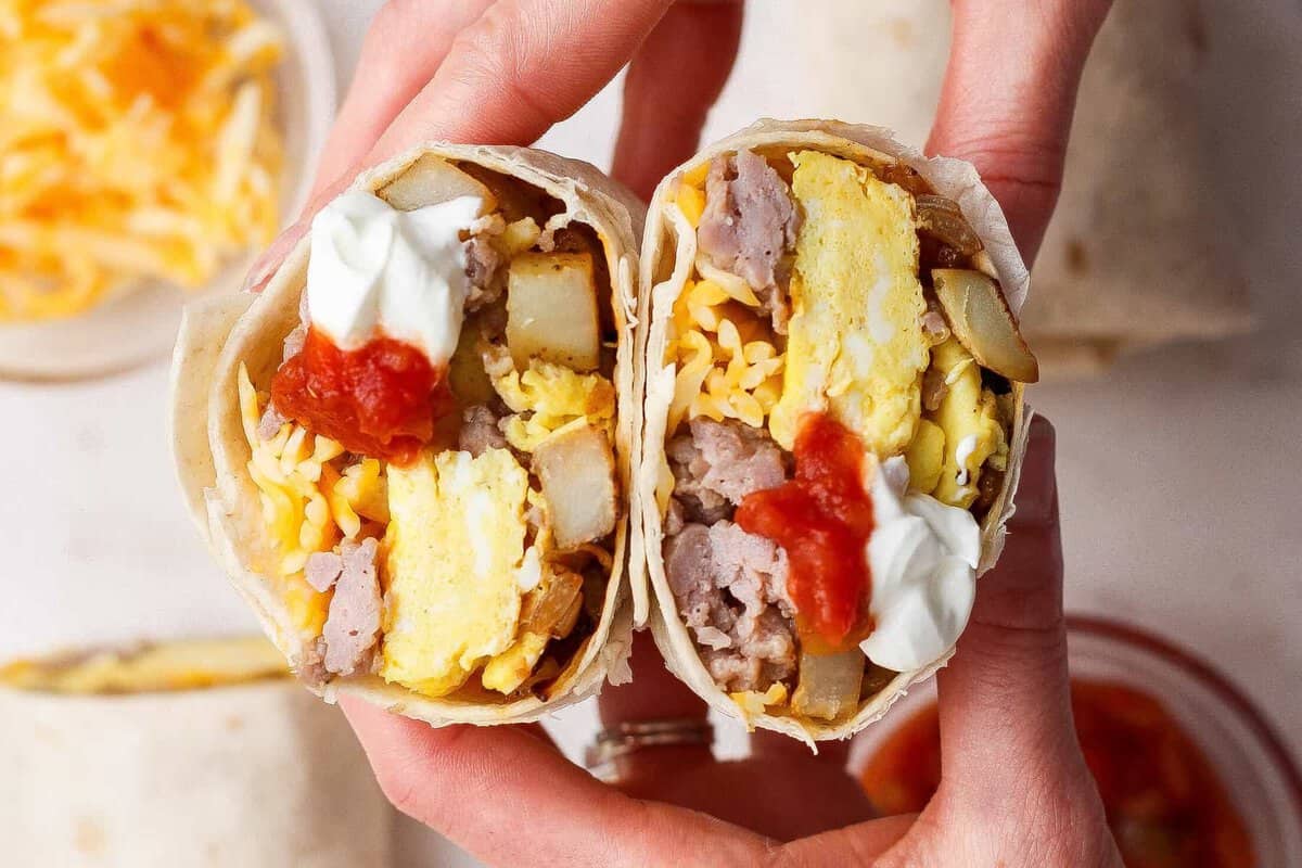Breakfast Burrito Recipe (Make-Forward or Contemporary)