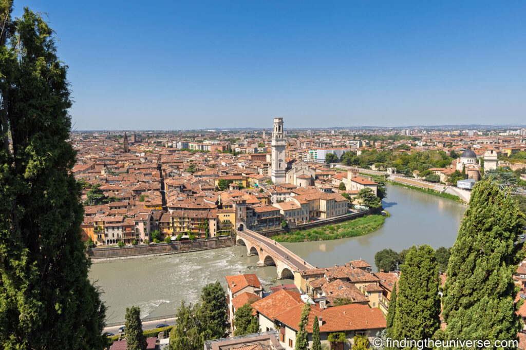 View of Verona from Castel San Pietro by Laurence Norah