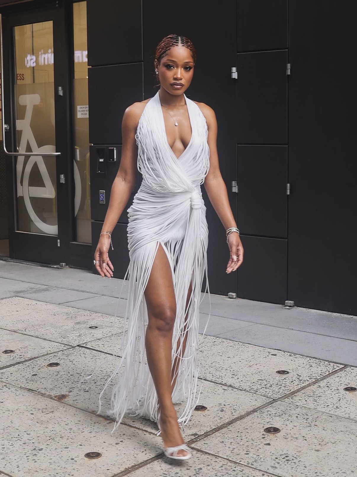 Keke Palmer White Cong Tri Have a look at I Love Boosters Screening